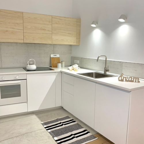 Blancahome allestimento cucina miniappartamento a Bassano