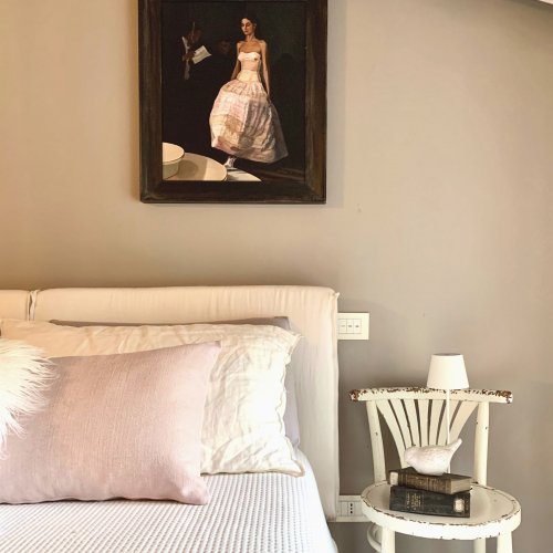 Blancahome allestimento camera matrimoniale in stile romantico